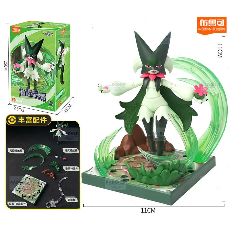 POKEMON Building BlocPokémon Action Figure Toys