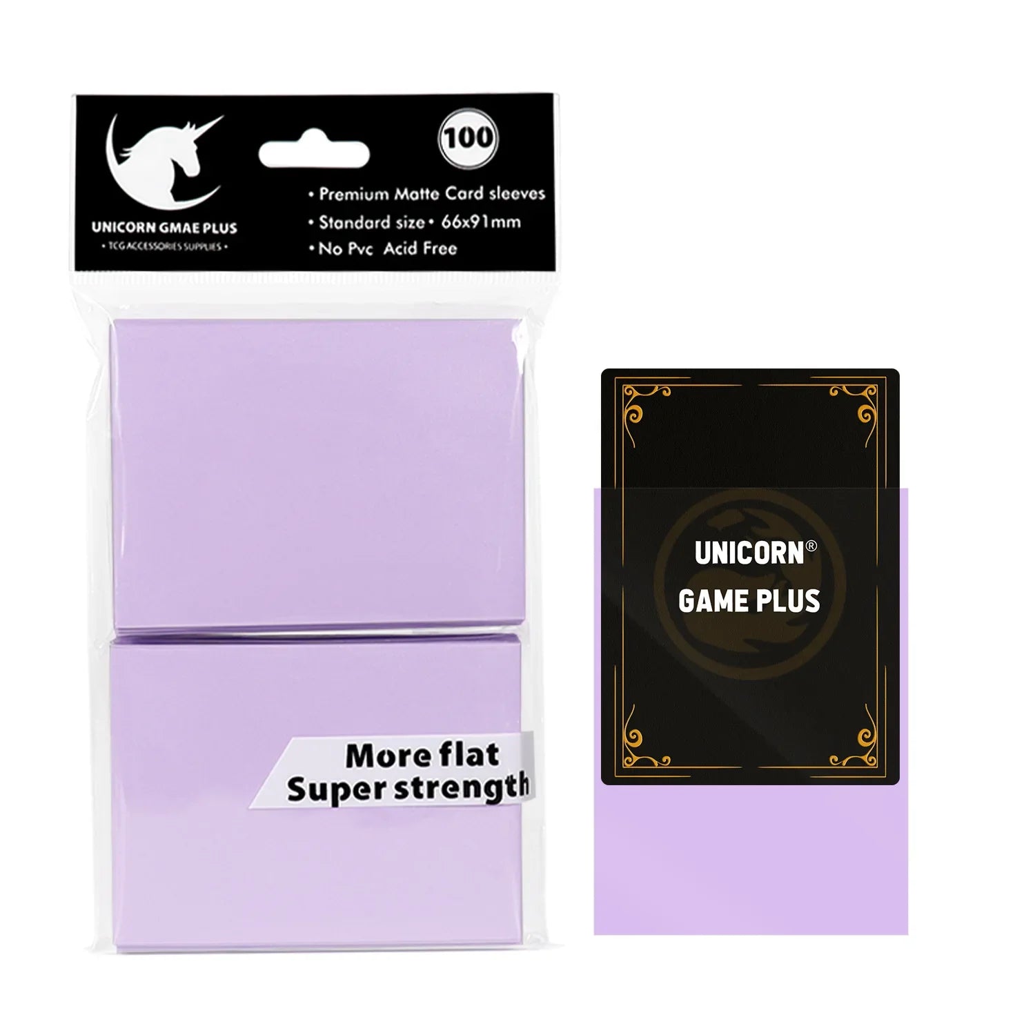Sleeves / Protetores de Cartas – Pack com 100 Unidades – Diversas Cores