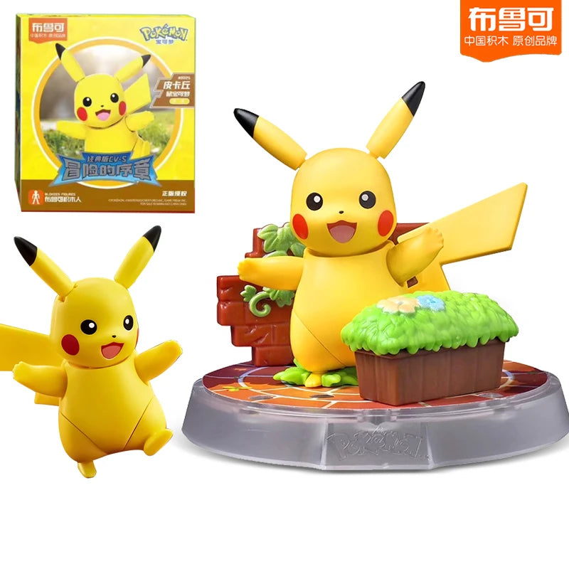 POKEMON Building BlocPokémon Action Figure Toys