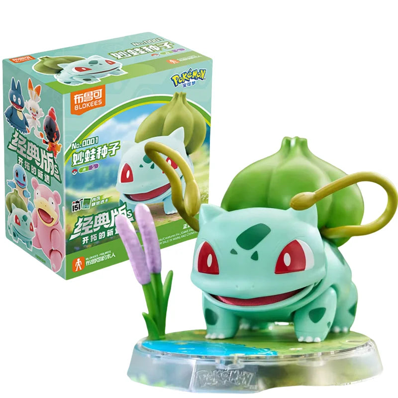 POKEMON Building BlocPokémon Action Figure Toys