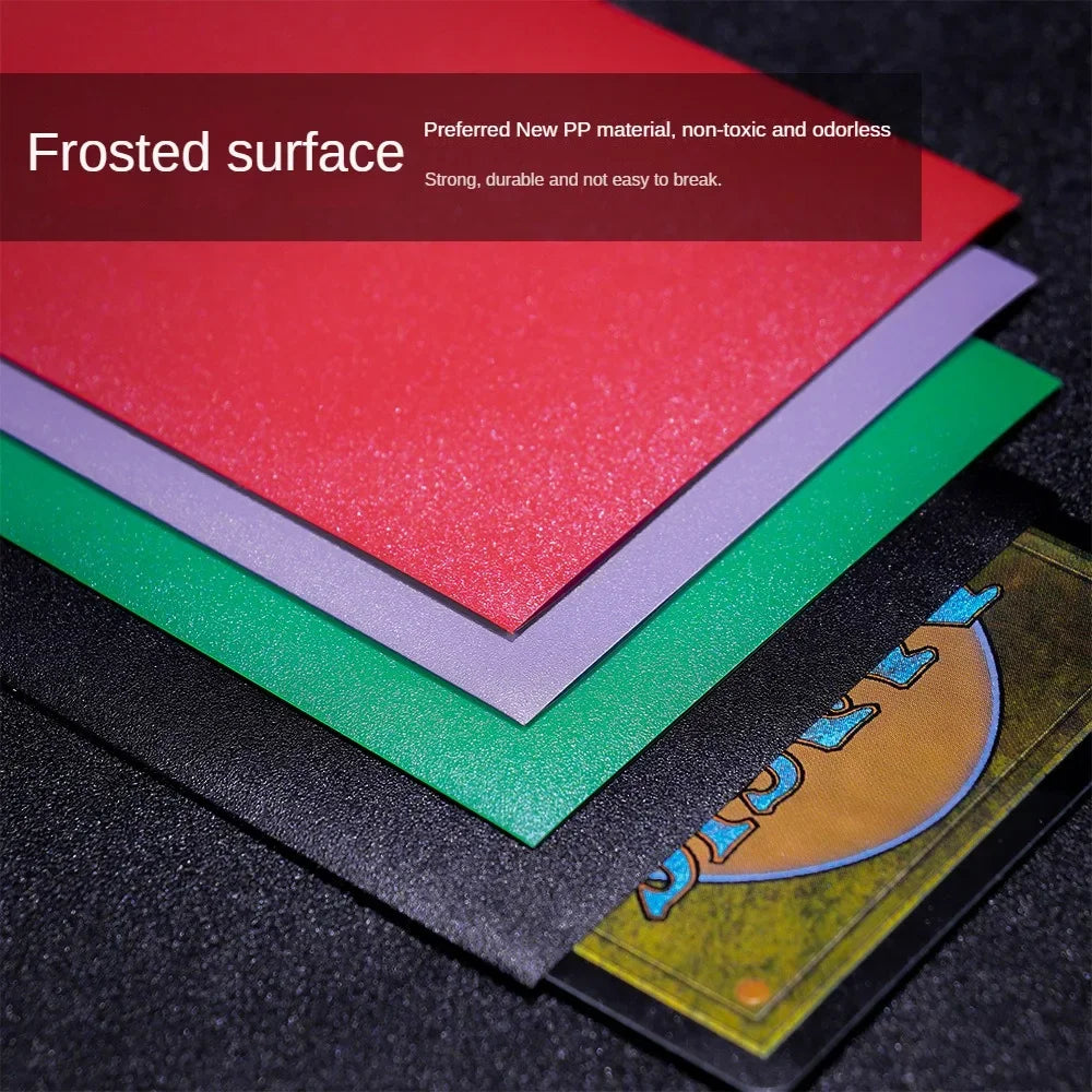 Sleeves / Protetores de Cartas – Pack com 100 Unidades – Diversas Cores