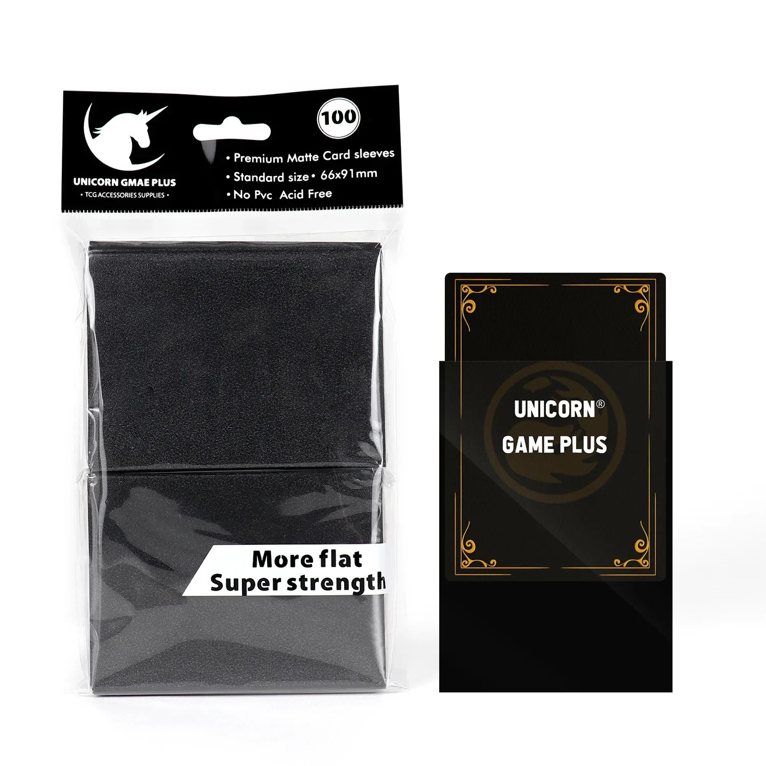 Sleeves / Protetores de Cartas – Pack com 100 Unidades – Diversas Cores