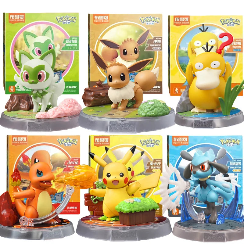 POKEMON Building BlocPokémon Action Figure Toys