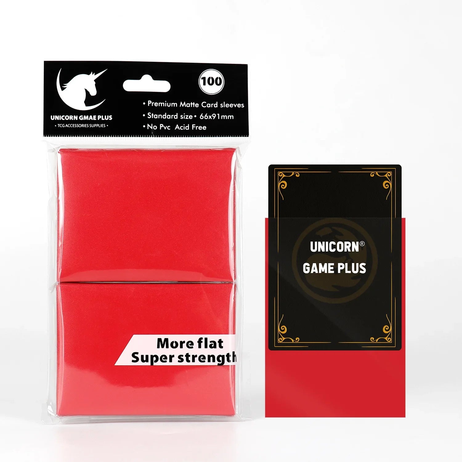Sleeves / Protetores de Cartas – Pack com 100 Unidades – Diversas Cores