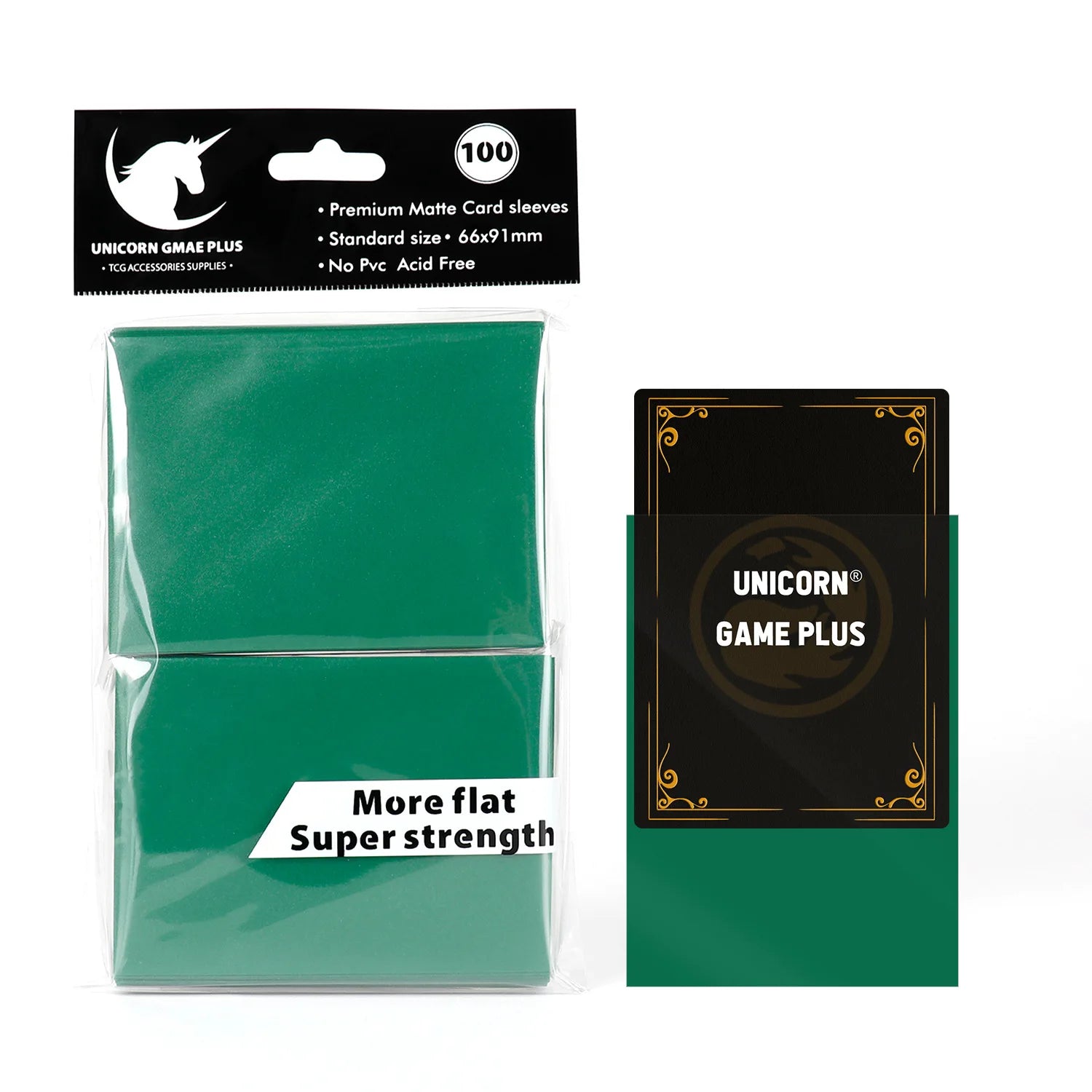 Sleeves / Protetores de Cartas – Pack com 100 Unidades – Diversas Cores